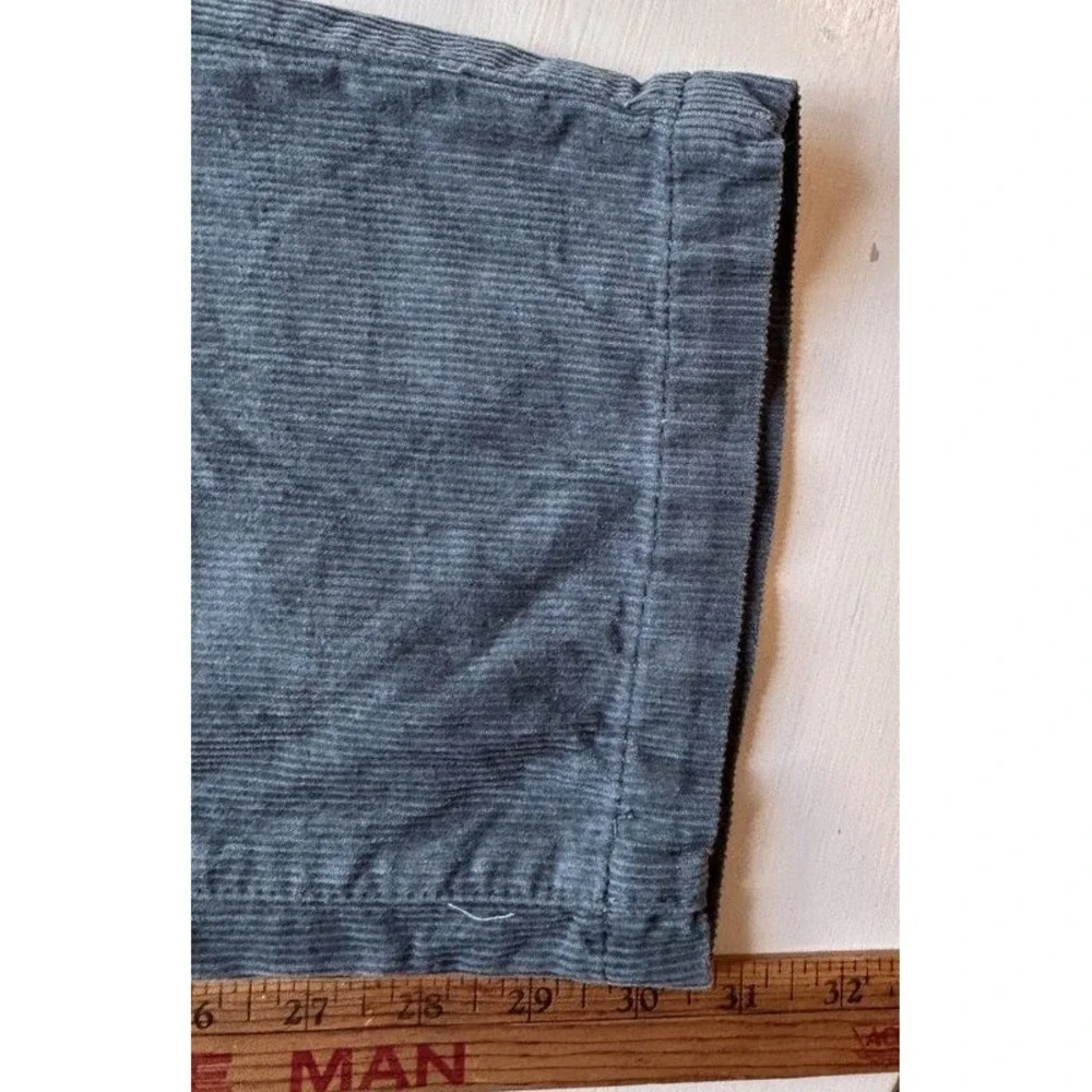 Pacsun Mens Straight Corduroy Pants Dusty Blue Size 30 x 32